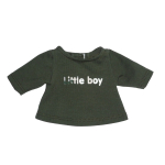Trui legergroen little boy